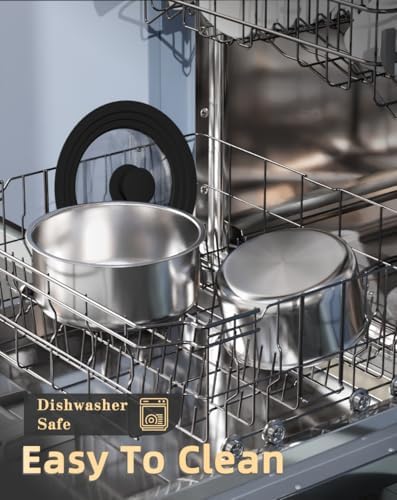 Vue 5 de Set Pieces Casseroles Inox