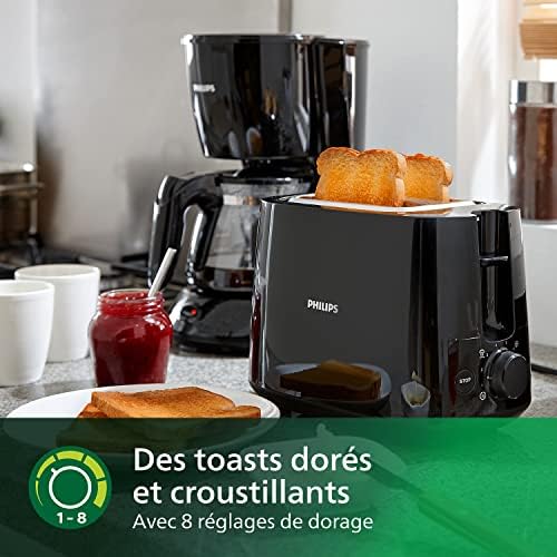 Vue 4 de Philips Grillepain Fentes Reglages