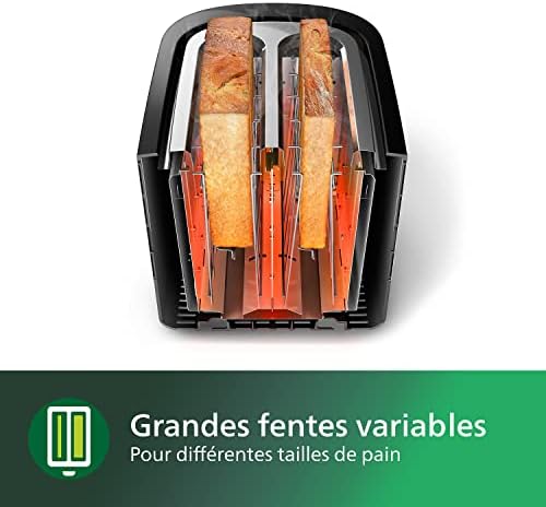 Vue 6 de Philips Grillepain Fentes Reglages