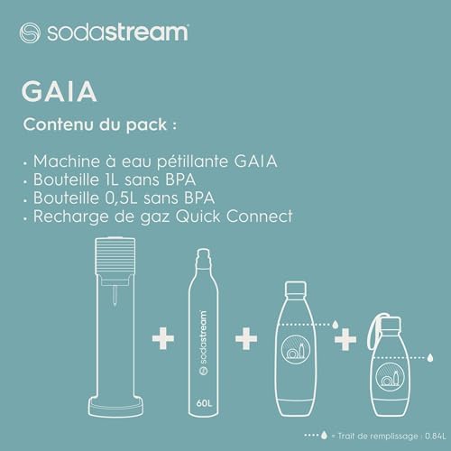 Vue 3 de Sodastream Gaia Machine