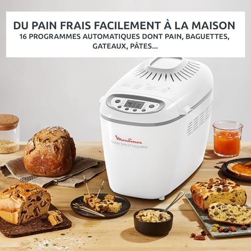 Vue 2 de Moulinex Home Bread Baguette