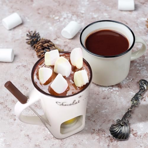 Vue 4 de Fondue Chocolat Bougie Tasses