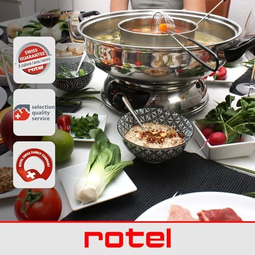 Vue 2 de Rotel Appareil Fondue