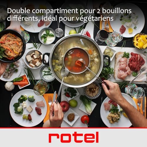 Vue 4 de Rotel Appareil Fondue