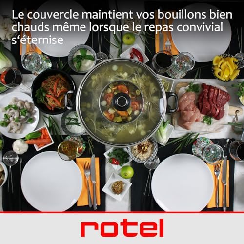Vue 6 de Rotel Appareil Fondue