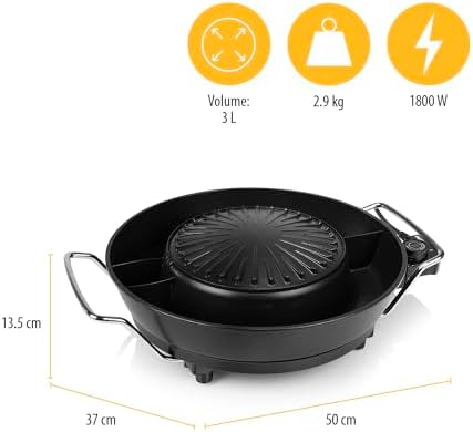 Vue 7 de Tristar Barbecue Coreen Hot