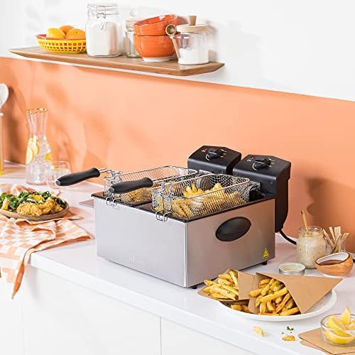 Vue 2 de Tristar Friteuse Double