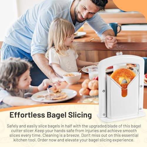 Vue 7 de Trancheuse Bagels Avec