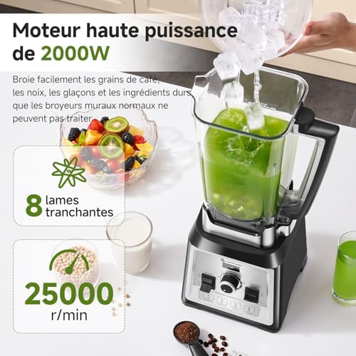 Vue 3 de Amzchef Blender Professionnel