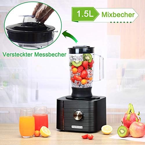 Vue 4 de Topstrong Robot Cuisine Multifonctionw