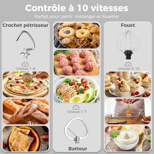 Vue 3 de Yashe Robot Patissier