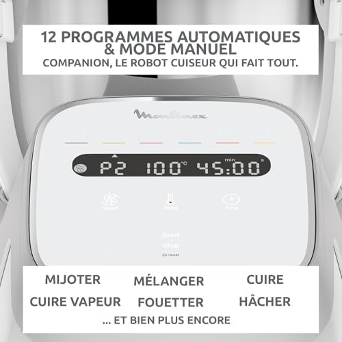 Vue 3 de Moulinex Companion Robot Cuiseur