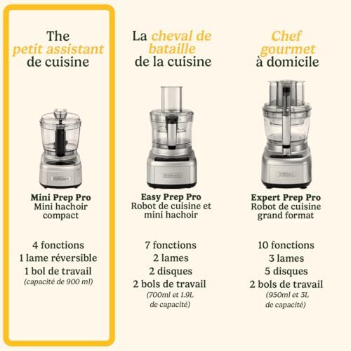 Vue 3 de Cuisinart Mini Prep Pro
