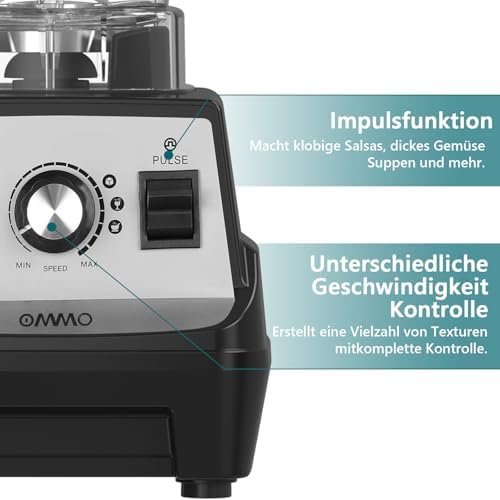 Vue 4 de Ommo Mixeur Blender Professionnel