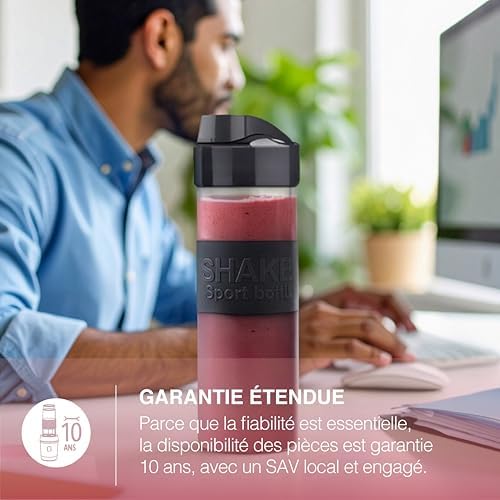 Vue 5 de Hkoenig Mini Blender Smoothie