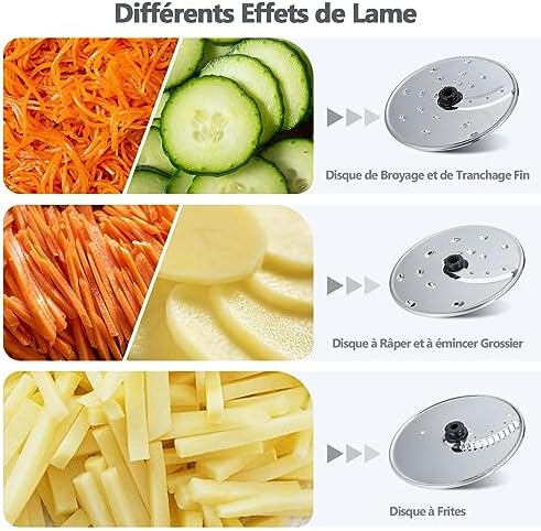 Vue 6 de Yashe Robot Cuisine Multifonctions