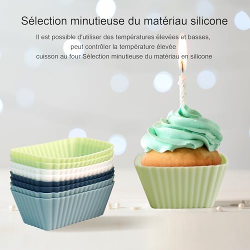 Vue 4 de Moules Muffins En