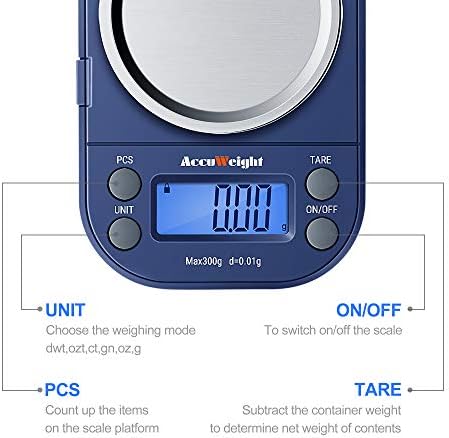 Vue 4 de Accuweight Mini Balances De