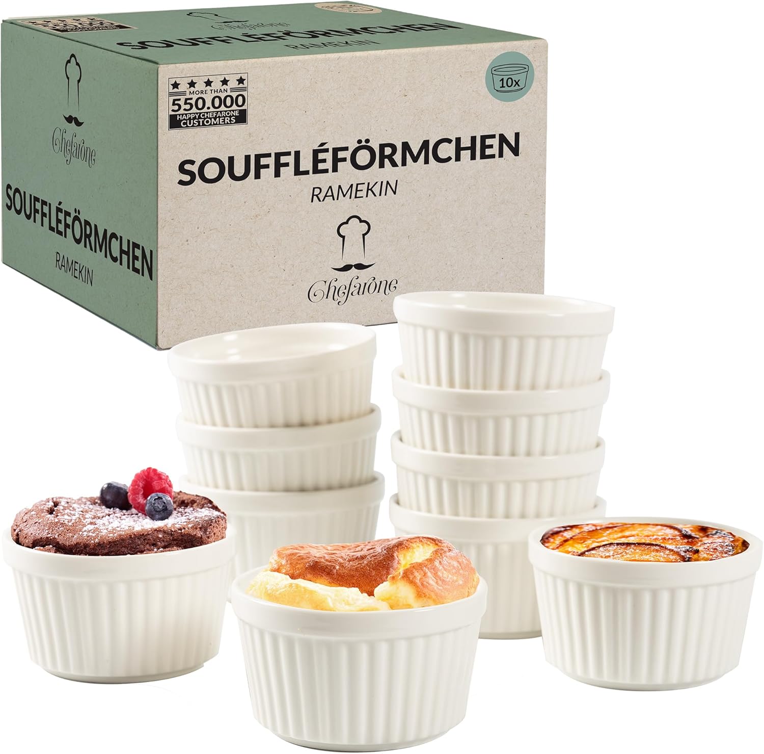 Chefarone Souffle Lot De