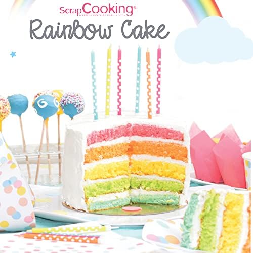 Vue 3 de Scrapcooking Kit Rainbow Cake