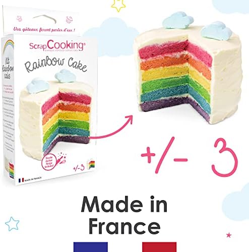 Vue 7 de Scrapcooking Kit Rainbow Cake