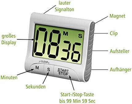 Vue 2 de Xavax Minuteur De Cuisine