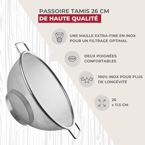 Vue 2 de Fackelmann Passoire Tamis Inox