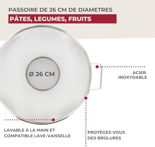Vue 3 de Fackelmann Passoire Tamis Inox