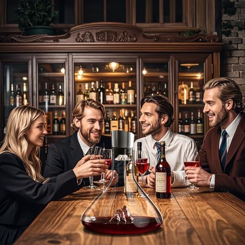 Vue 5 de Decanteur De Vin Rouge