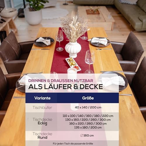 Vue 6 de Nappe Elegante Avec Un