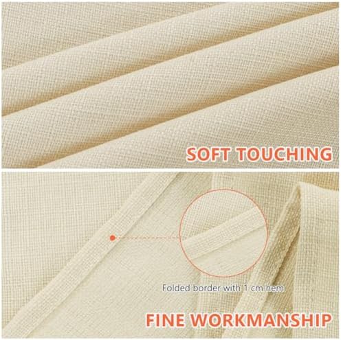 Vue 4 de Auauy Nappe Beige Aspect