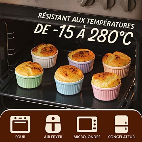 Vue 4 de Praknu Ramequins En Ceramique