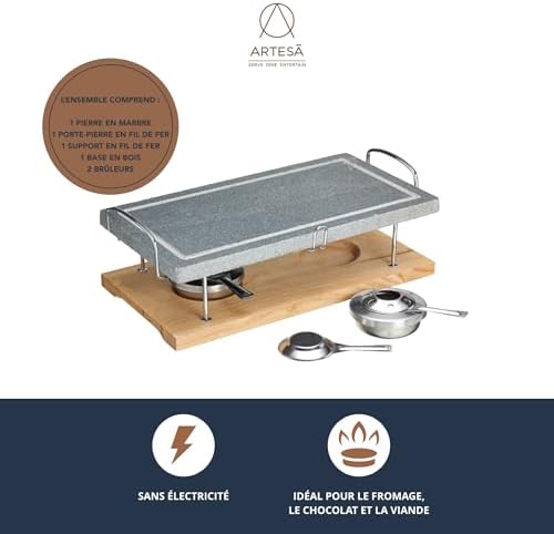 Vue 2 de Artesa Gril Pierres