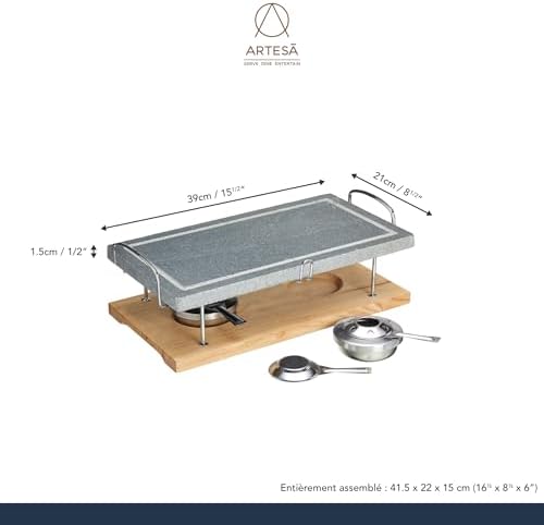 Vue 3 de Artesa Gril Pierres