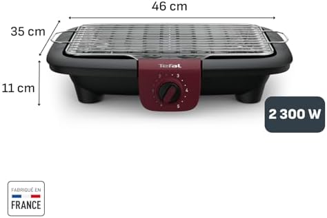 Vue 3 de Tefal Easygrill Adjust Barbecue