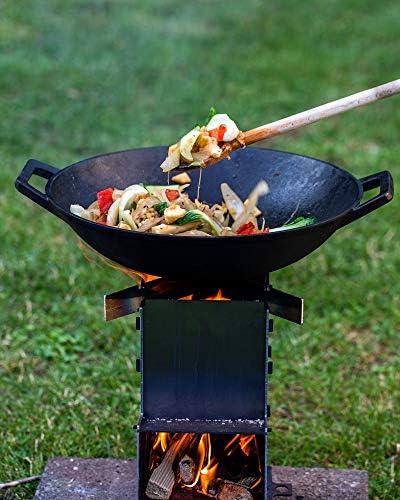 Vue 3 de Bbqtoro Wok En Fonte