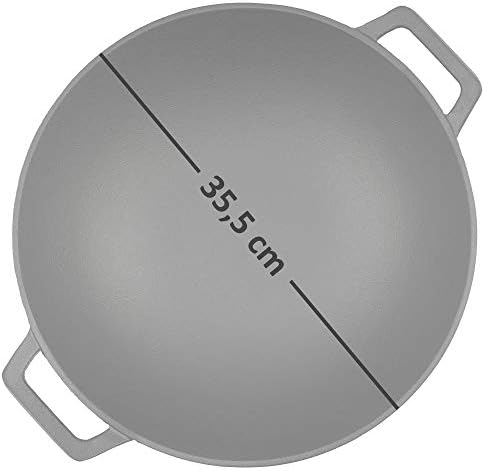 Vue 6 de Bbqtoro Wok En Fonte