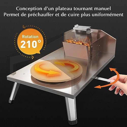Vue 2 de Four Pizzas Exterieurs