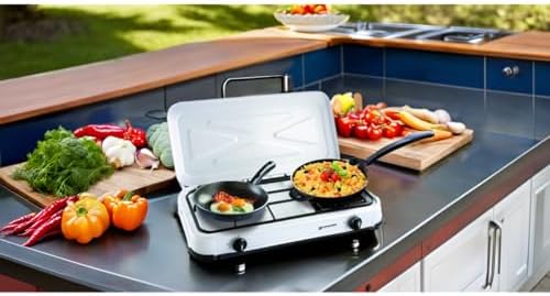 Vue 2 de Rechaud Gaz Portable Feux