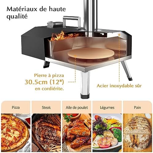 Vue 6 de Four Pizzas Exterieurs
