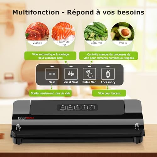 Vue 2 de Bonsenkitchen Machine Sous Vide