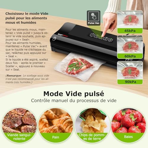 Vue 3 de Bonsenkitchen Machine Sous Vide