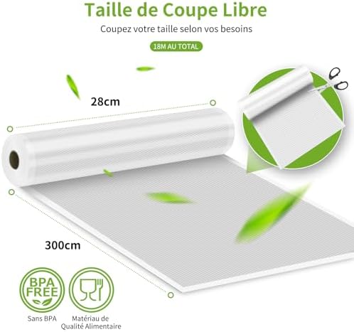 Vue 2 de Rouleau Sous Vide Alimentaire