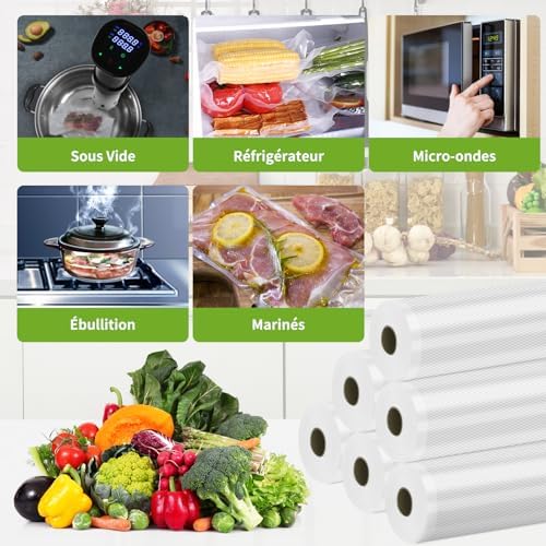 Vue 5 de Rouleau Sous Vide Alimentaire