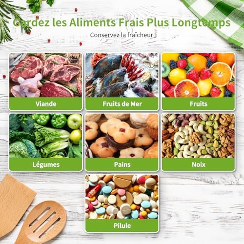 Vue 6 de Rouleau Sous Vide Alimentaire