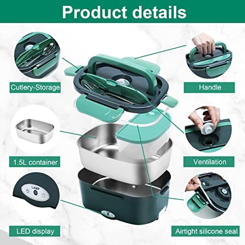 Vue 6 de Lunch Box Chauffante Electrique