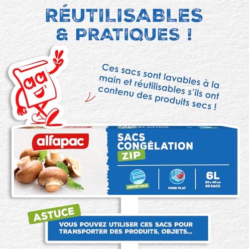 Vue 3 de Alfapac Sacs Congelation