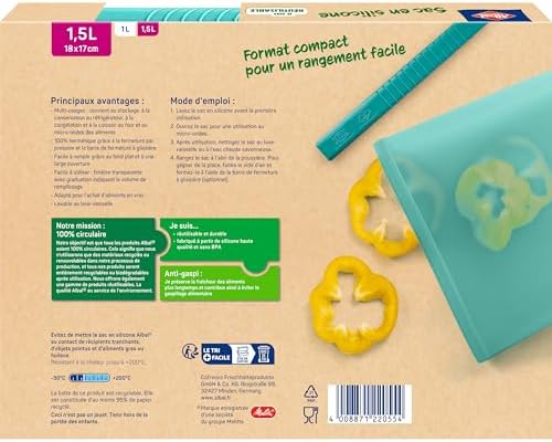 Vue 2 de Albal Sac En Silicone
