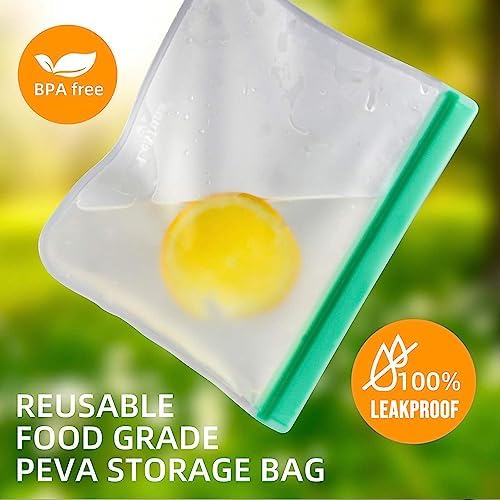 Vue 3 de Sacs Nourriture En Silicone