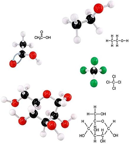 Vue 4 de Mengger Moleculaire Modele Kit